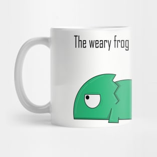 The weary frog (chameleon)... Mug